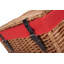Wicker 18" Packaging Hamper Basket with Lining