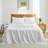 Sheet Set - 100% Organic Bamboo Bedding Set, Cooling Silky Soft Deep Pocket Sheets, White-125195151