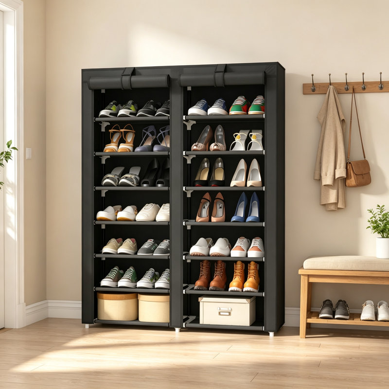 28 Pair Shoe Rack