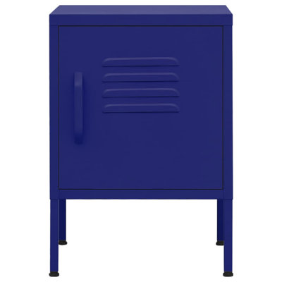Izzabel 35cm W Steel Bedside Table