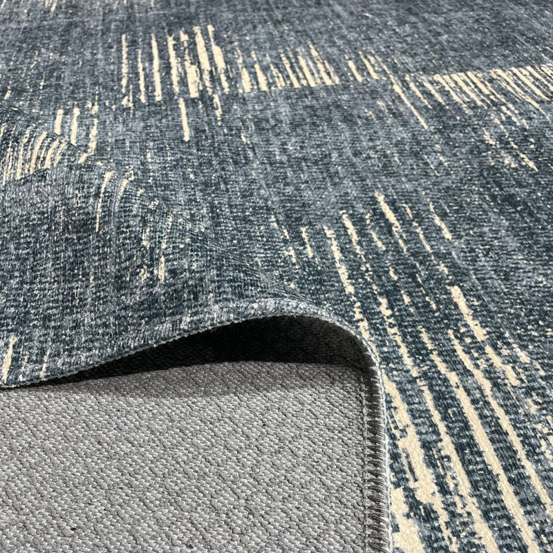 Tapis Zyir avec envers antidérapant, Tapis de couloir 2 pi 8 po x 16 pi 5 po