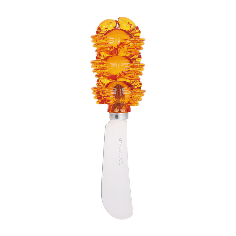 Crabs Transparent Polyresin Cheese Spreader, S4