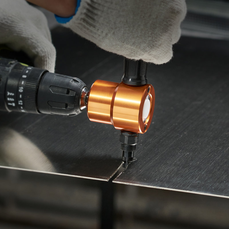 Couteau à grignoter en métal à double tête VEVOR