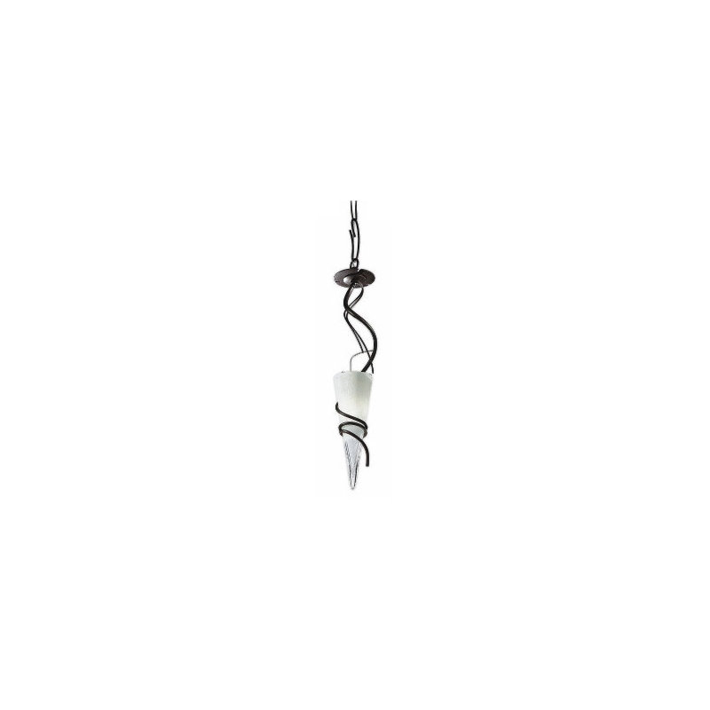 Luminaire suspendu conique à 1 lumière Biella