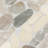 Daltile Pebble Oasis Natural Stone Striped Pebble Mosaic 11" x 11" in Tumbled Coal (11 PC per Carton) (10.78 SQFT per Carton)