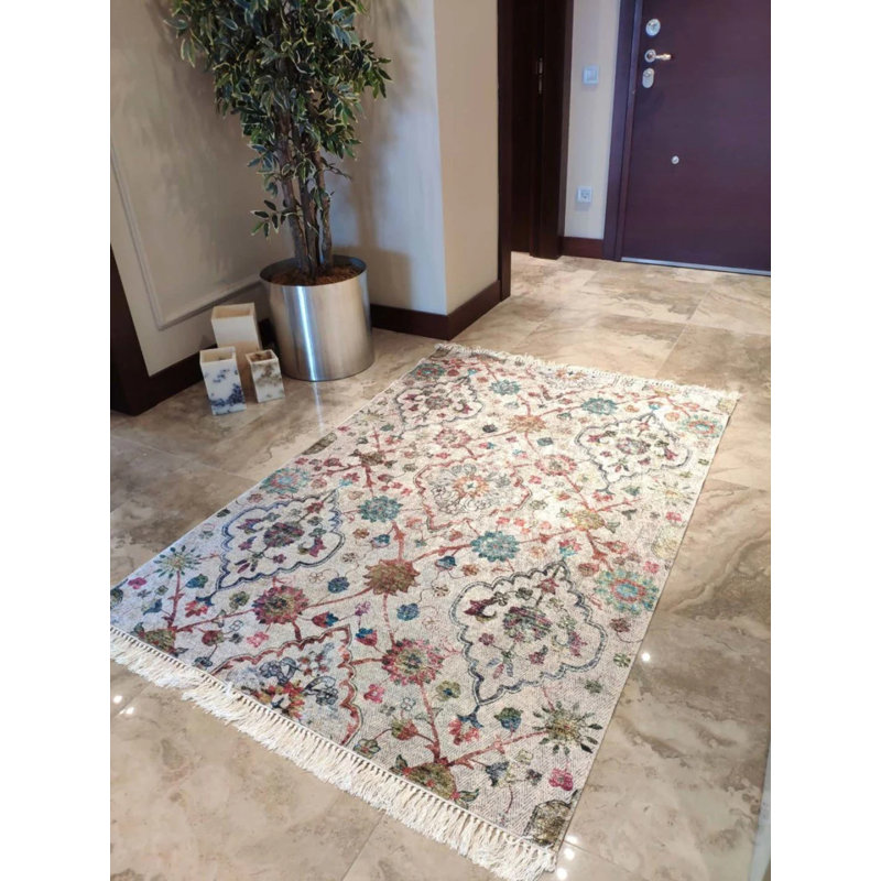 Tapis Masanao avec envers antidérapant, Tapis de couloir 3 pi 3 po x 9 pi 10 po