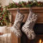 Hand-Felted Wool Christmas Stocking