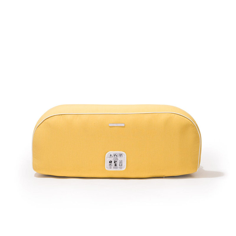 XL Pool Lounger, Yellow/White