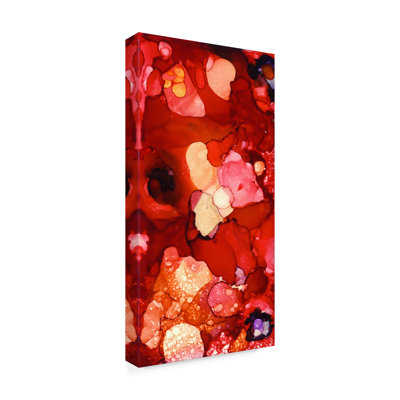 Reproduction d’art sur toile tendue into the Reds par Pat Saunders