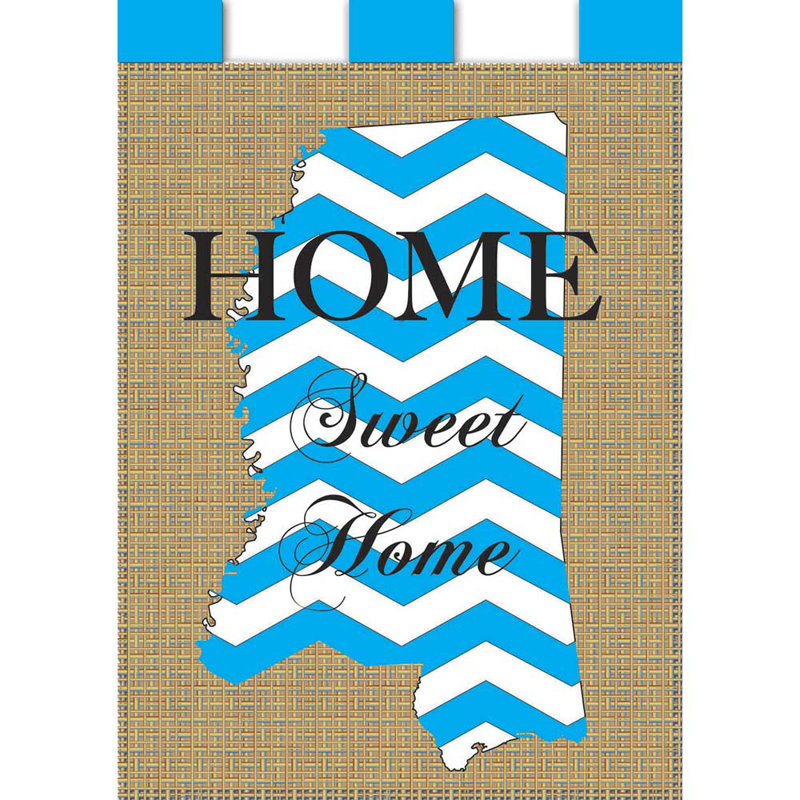 Drapeau de jardin en polyester 18 x 13 po Campball