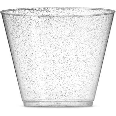 Gobelets à paillettes pour 100 invités 9 oz