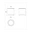 Plafonnier Plaza 100, 14 W, finition noire
