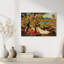 Jupiter et Antiope, 1856 - Affiche murale abstraite contemporaine représentant un chien-602439971