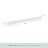 48 in. White Engineered Stone Vanity Back Splash, Bathroom Splash Guard for Vanity Top