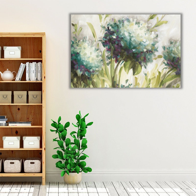 Hydrangea Field - Canvas Print Wall Art, 20" H x 30" W