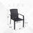6 - Person Patio Dining Set With Aluminum Frame Chairs