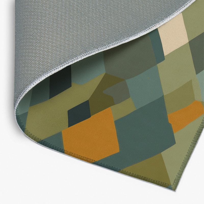 Tapis d'intérieur et d'extérieur Geo Tiles, Rectangle 1 pi 6 po x 2 pi 6 po