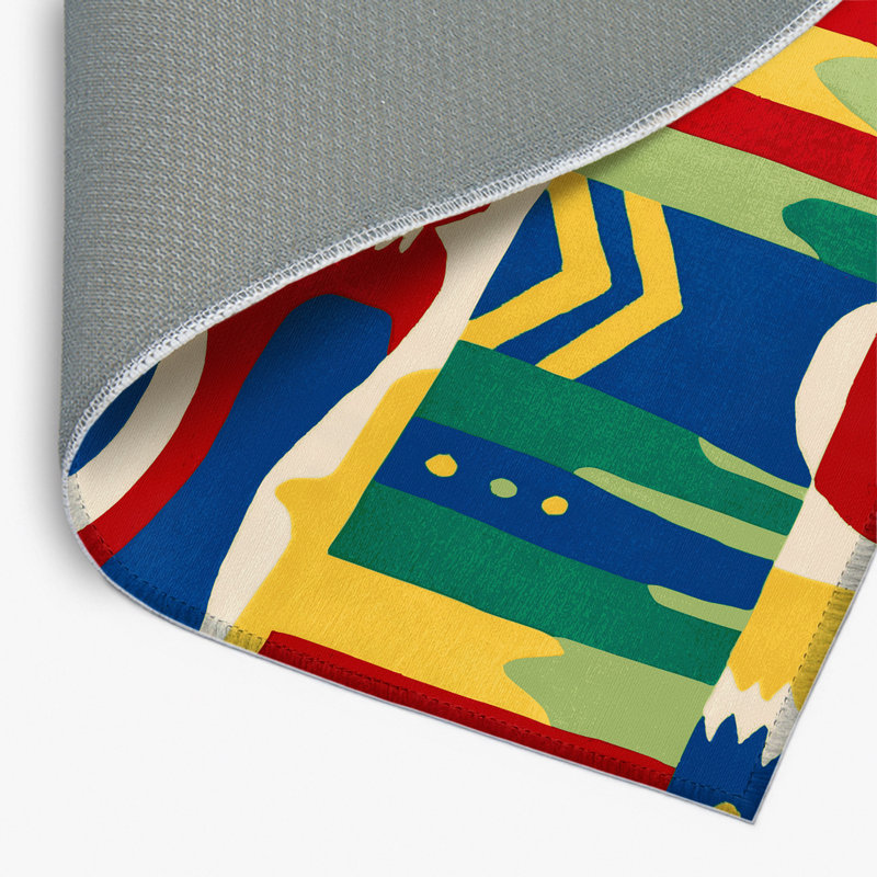 Tapis intérieur et extérieur Spunky Beam, Rectangle 1 pi 6 po x 2 pi 6 po