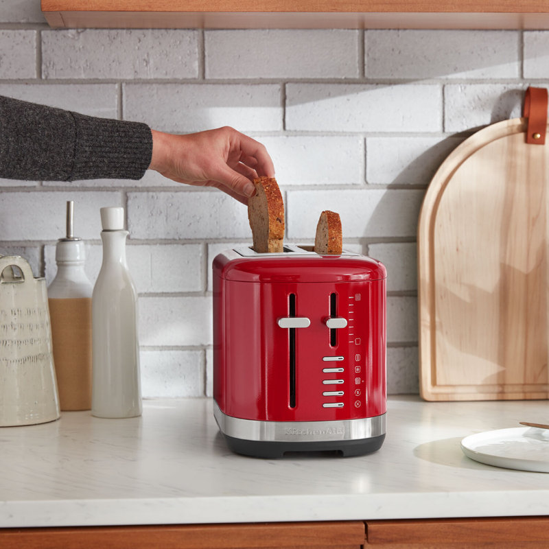 KitchenAid 2 Slice Toaster, Empire Red