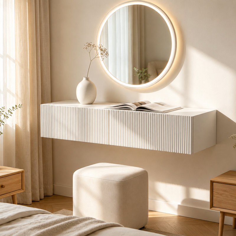 Meuble-lavabo flottant à panneau flottant Modern