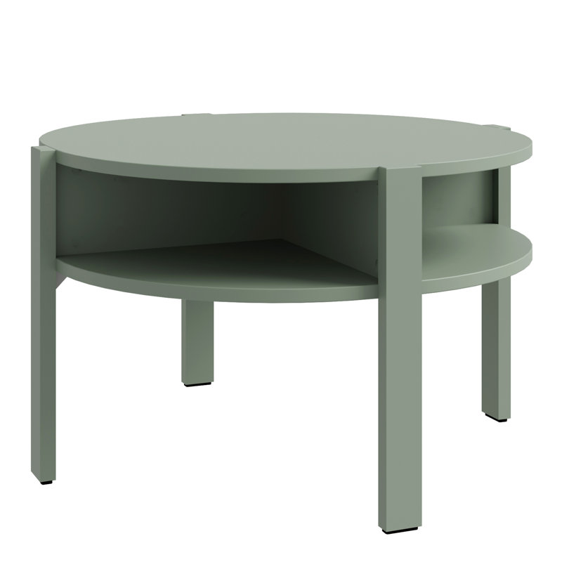 Tobago Coffee Table with Storage, Green