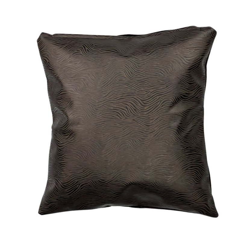 Housse de coussin en cuir Luxury, H 20 po x l 20 po