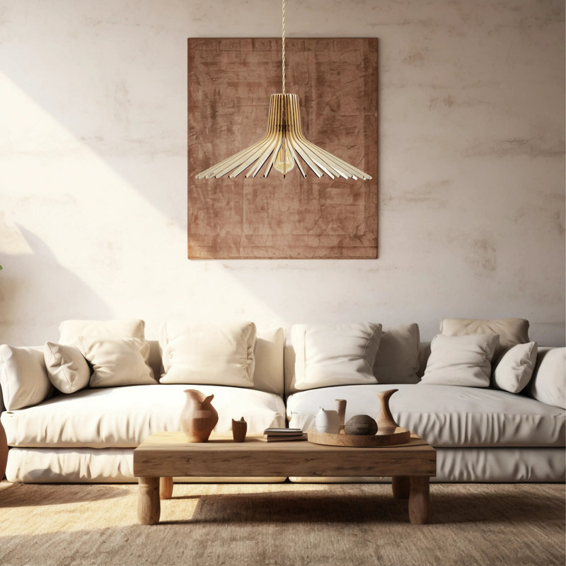 Azur 1 - Light Pendant, White Cord