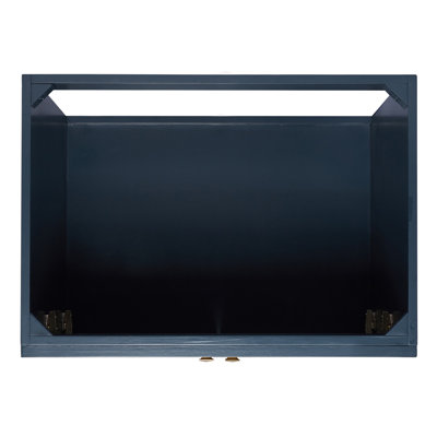 Ariel Abell 30 po Meuble-lavabo avec comptoir en quartz blanc Carrara
