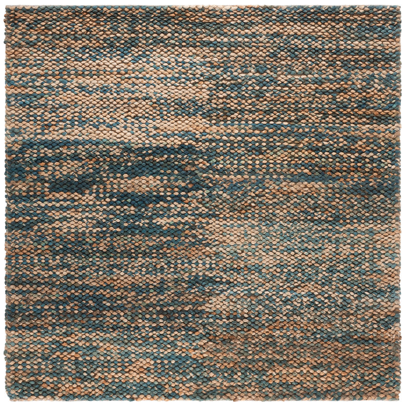 Natural Fiber Couture 111 Hand Woven 80% Jute; 20% Cotton Abstract Rug, Rectangle 4' x 6'