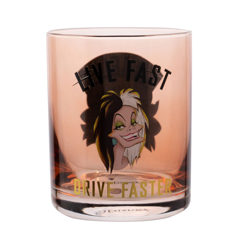 Disney Glass Cruella