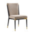 Chaise rembourrée sans accoudoirs moderne en fer Blondell-1651206050
