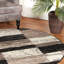 Tapis 5 pi chocolat résistant aux taches-396678704