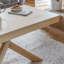 Brianney Solid Wood Cross Legs Coffee Table-1837707643