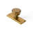 1.23" Diameter Mushroom Knob With Backplate(G011)-119262442