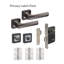 Denver Privacy (Bed & Bath) Door Handle Pack-78549404