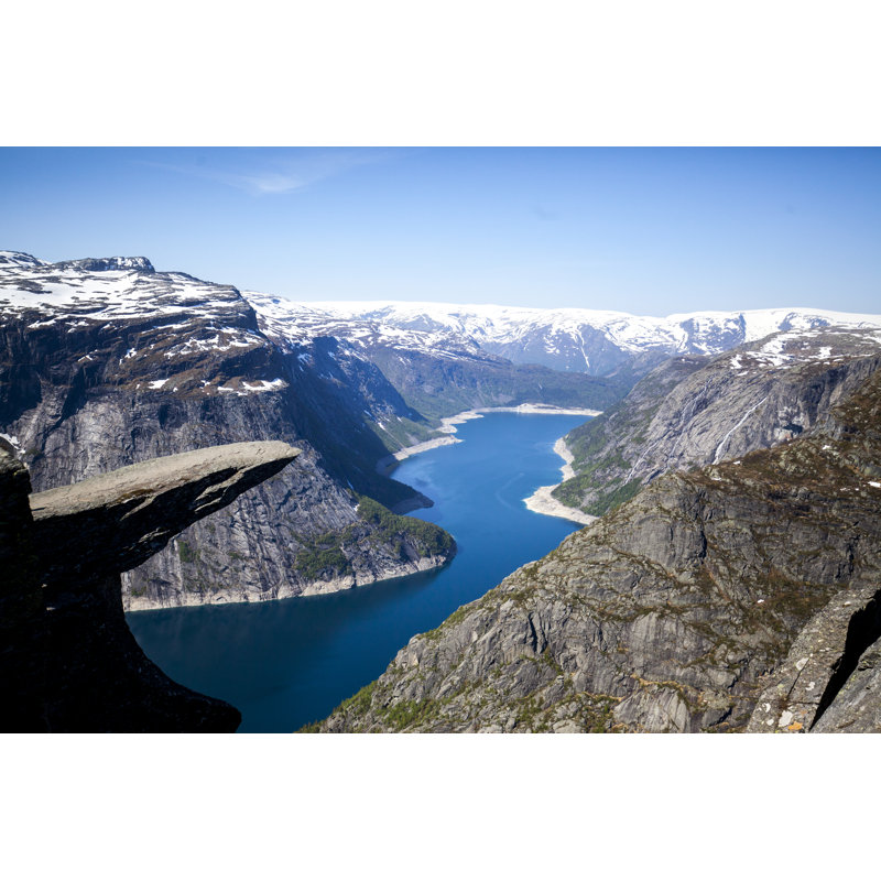 Trolltunga by LukaTDB - Wrapped Canvas Print, 81cm H x 122cm W