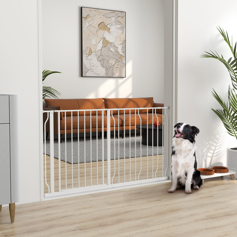 Holland Metal Pressure Mounted Pet Gate With Door