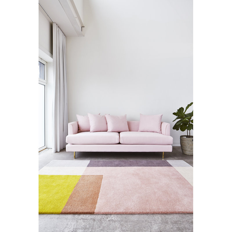 Element Wool Abstract Area Rug in Tofino, Rectangle 5' x 8'