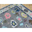 Tapis oriental coloré noué à la main 9 pi 2 po x 12 pi 2 po Oushak 3D2C93EBCFF44B55A85450A3CC590B0C