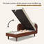 65" Storage Chaise Lounge Sofa Velvet;PU-1400327839