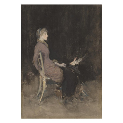 Étude (Madge O'Donoghue) par James McNeill Whistler - Estampe numérique