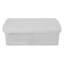 Wham Clip Rectangular Plastic Storage Boxes with Secure Clip Lock Lid Clear/Clear/Clear