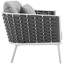 Ensemble de canapé modulaire d'extérieur en aluminium 4 pièces Stance-991532720