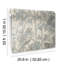 Shimmering Foliage Floral Metallic Wallpaper Roll-638226581