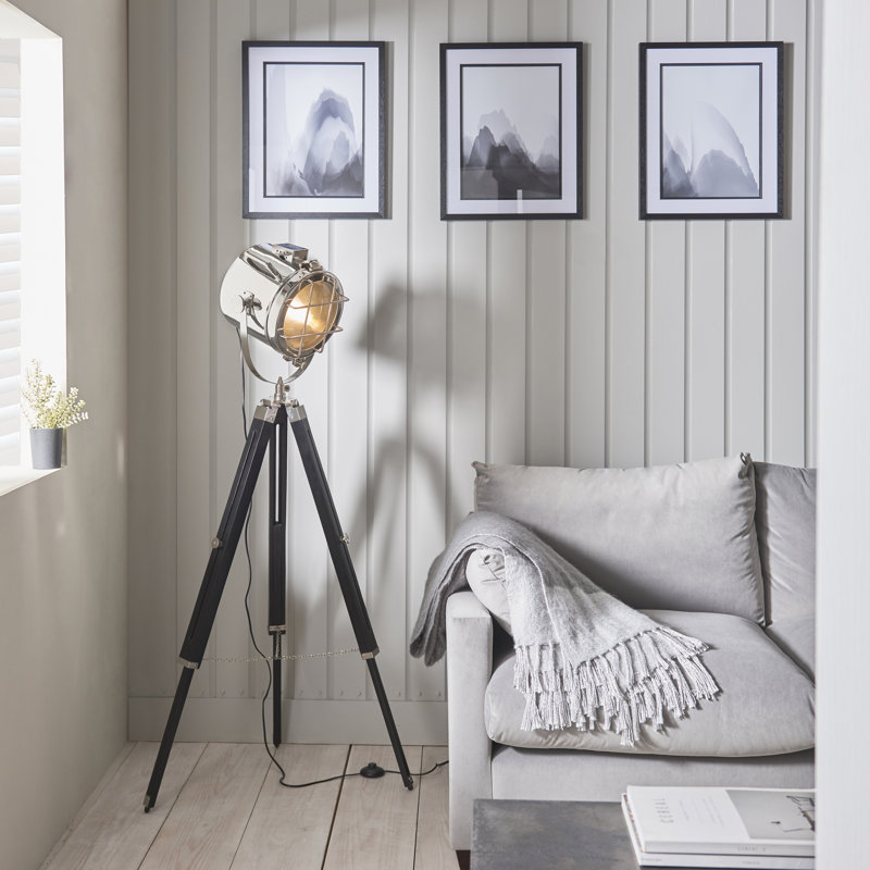 Huntington Beach Tripod Floor Lamp
