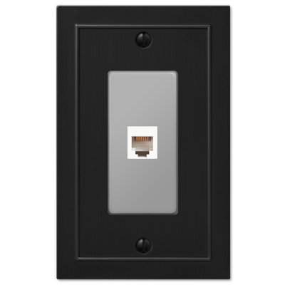 Bethany No Subject 1 - Gang Phone Jack Standard Wall Plate