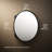 Verdera 24 in Round Framed Medicine Cabinet, Surface Mount or Recessed-85630669