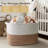 62L Extra Large Cotton Rope Storage Basket with Handles – Woven Blanket Basket for Clothes, Blankets, Pillows & Toys-203221655
