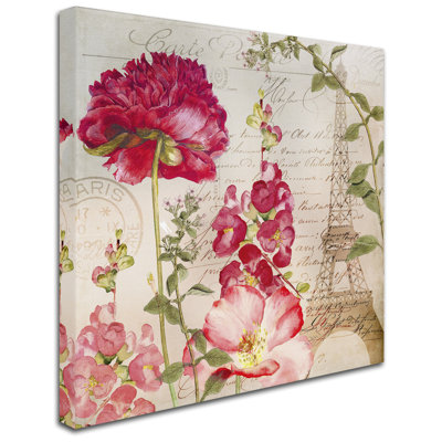 Jadaya Always Paris II' by Color Bakery Graphic Art on Wrapped Canvas