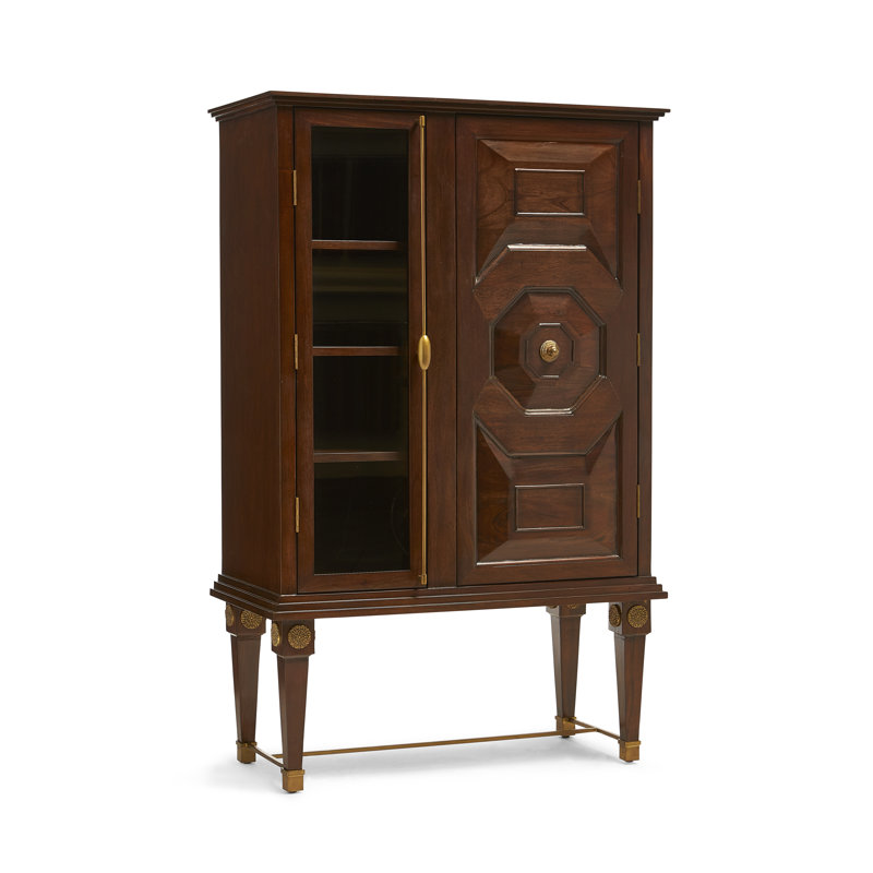 Art 36'' Solid Wood Bar Cabinet
